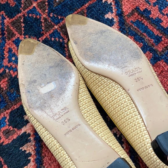 Prada Rattan Flats - Picture 5 of 5